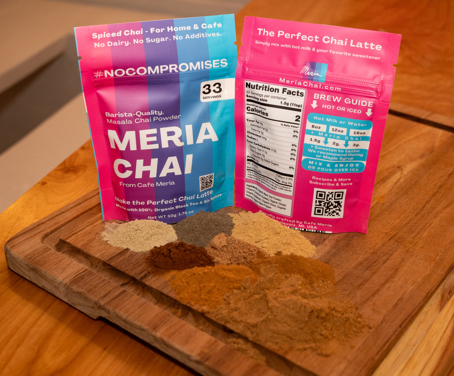 Instant Masala Chai Powder | Sugar-Free Organic Chai